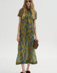 Printed Dress, Blue