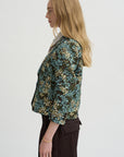 Tailored Jacquard Blazer, Sky