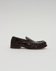 Ruched Loafer, Olive