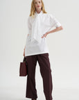 Scarf Top, White