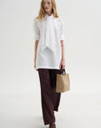 Scarf Top, White