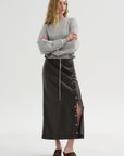 Long Sleeve Sweatshirt, Grey Melange