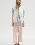 Stripe Button-Down, Light Blue