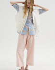 Stripe Button-Down, Light Blue