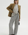 Stripe Pant, Black