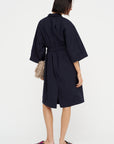 V-Neck Dress, Midnight