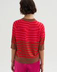 Stripe Sweater, Light Rust