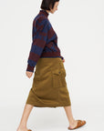 Straight Skirt, Umber