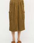 Straight Skirt, Umber