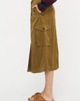 Straight Skirt, Umber