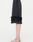 Stripe Skirt, Navy