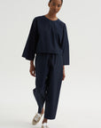Chunky T-Shirt - Poplin, Midnight