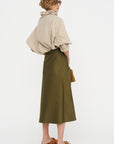 Wrapped Skirt - Rasatello, Military