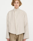 Short Jacket with Cimossa, Natural