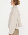 Short Jacket with Cimossa, Natural
