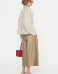 Short Jacket with Cimossa, Natural