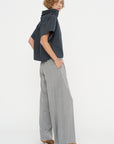 Full Pants - Fischgrat, Silver Grey