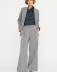 Full Pants - Fischgrat, Silver Grey