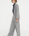 Full Pants - Fischgrat, Silver Grey