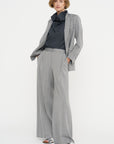 Full Pants - Fischgrat, Silver Grey
