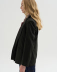 Loose Blazer Flanella, Moss