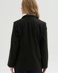 Loose Blazer Flanella, Moss