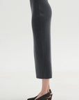 Knitwear Skirt, Titanio