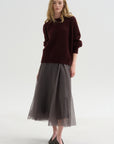 Crewneck Raglan Sweater, Bakelite