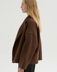 Oversized Jacket, Tobacco