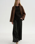 Oversized Jacket, Tobacco