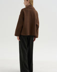 Oversized Jacket, Tobacco