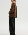 Oversized Jacket, Tobacco