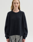 Crew Neck Raglan Sweater