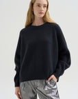 Crew Neck Raglan Sweater