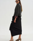 Cropped Blazer, Brown