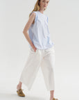 Lor Blouse, Pale Blue