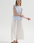 Lor Blouse, Pale Blue