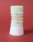Fantasma Oval Pearl, Yellow Gold