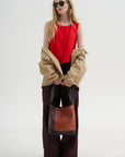 Sleeveless Top, Solar Red