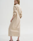Long Sleeve Dress, Sand