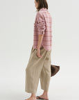 Dylan Plaid Shirt, Sprinkle & Burnt Sienna