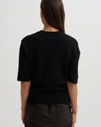 Graceful Tricot T-Shirt, Black