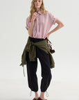 Coulisse Pants, Navy