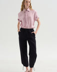 Coulisse Pants, Navy