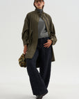 Bethany Bull Stripe, Black