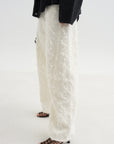 Clyde Double Fur Denim, Off White