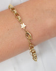 Moa Bracelet - Mini, Yellow Gold