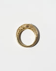 Hag Stone Ring - Plump Day Night, Yellow Gold