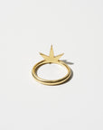 Crown Ring, Yellow Gold