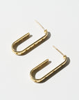 Moa Hoops, Yellow Gold